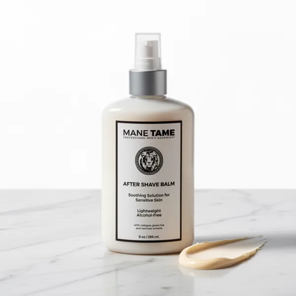 MANE TAME Profession Men's Grooming After Shave Balm, 9 oz