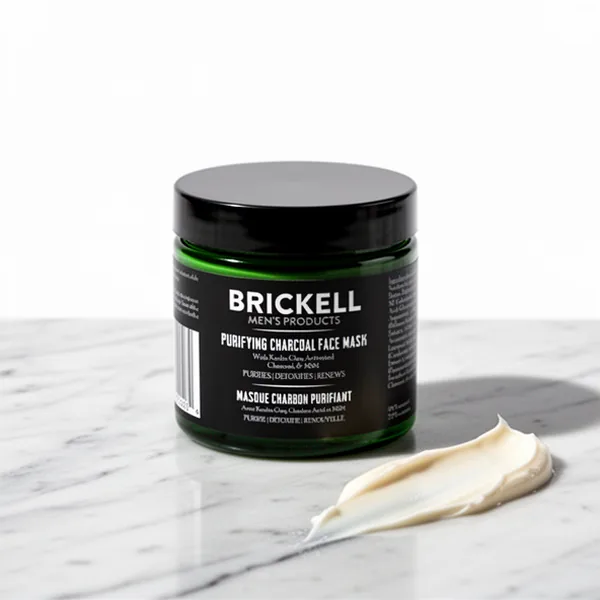 Brickell Men's Purifying Charcoal Face Mask, 4 oz