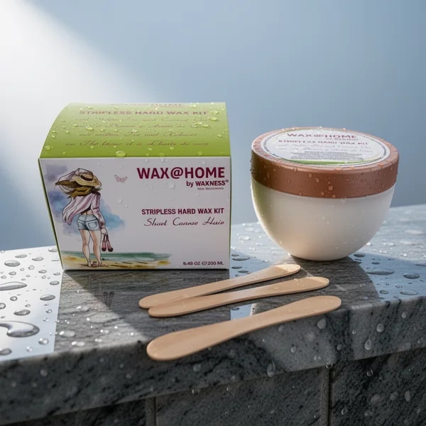 Waxness Microwave Stripless Hard Wax Kit, 250 ml