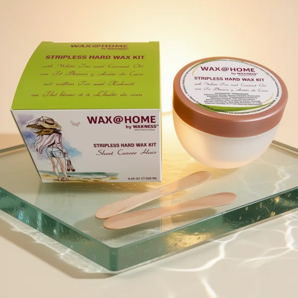 Waxness Microwave Stripless Hard Wax Kit, 250 ml