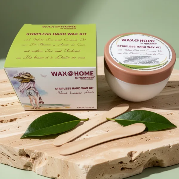 Waxness Microwave Stripless Hard Wax Kit, 250 ml