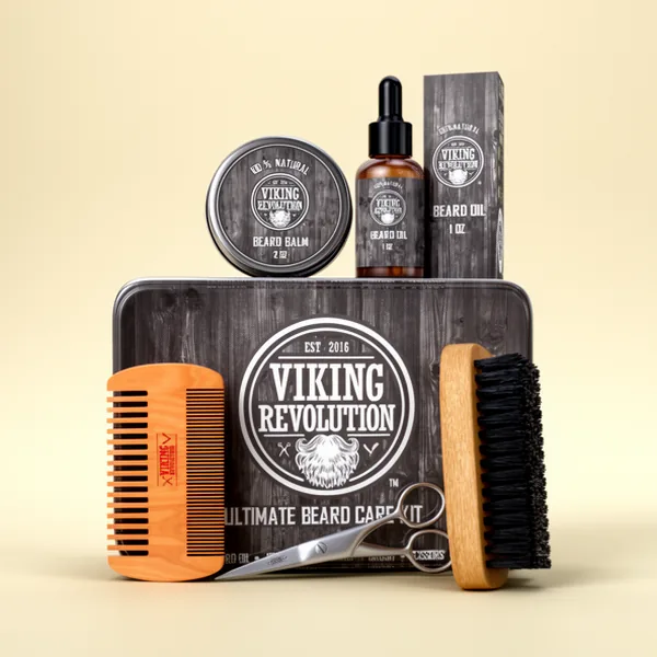 Viking Revolution Ultimate Beard Kit, 5 Pieces