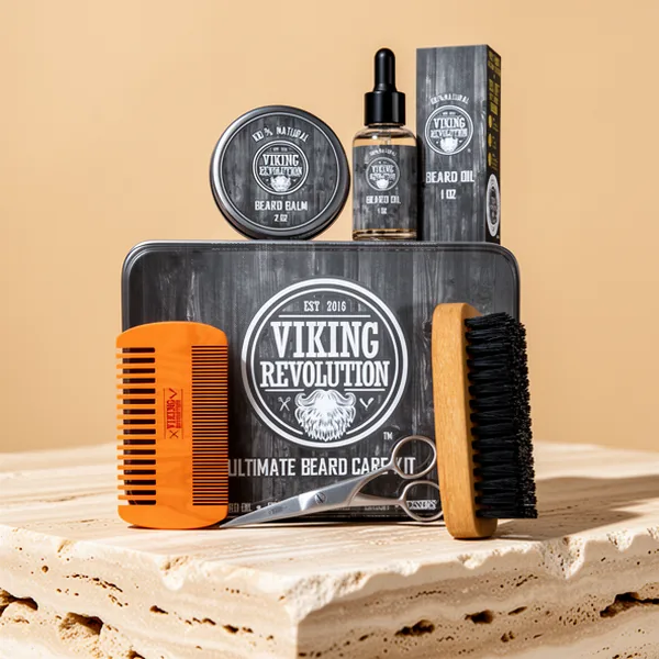 Viking Revolution Ultimate Beard Kit, 5 Pieces