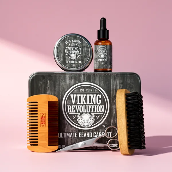 Viking Revolution Ultimate Beard Kit, 5 Pieces