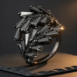 Baguette Statement Ring for Women