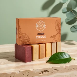 Crate Handmade in Canada Plant Based Cold Process Natural Bar Soap, 6-Pack