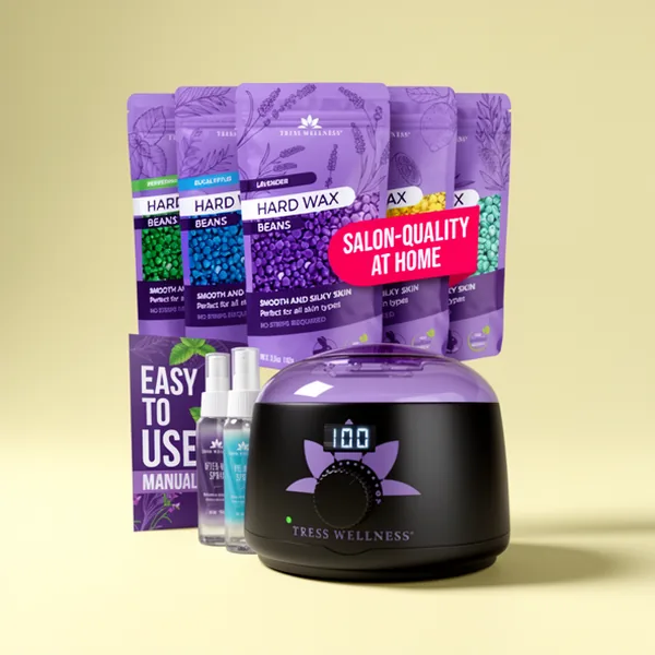 Tress Wellness Waxing Kit for Sensitive Skin