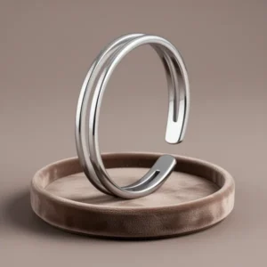 925 Sterling Silver Open Cuff