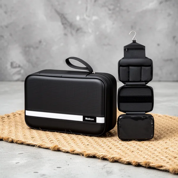 Maliton Toiletry Bag for Men & Women, Black