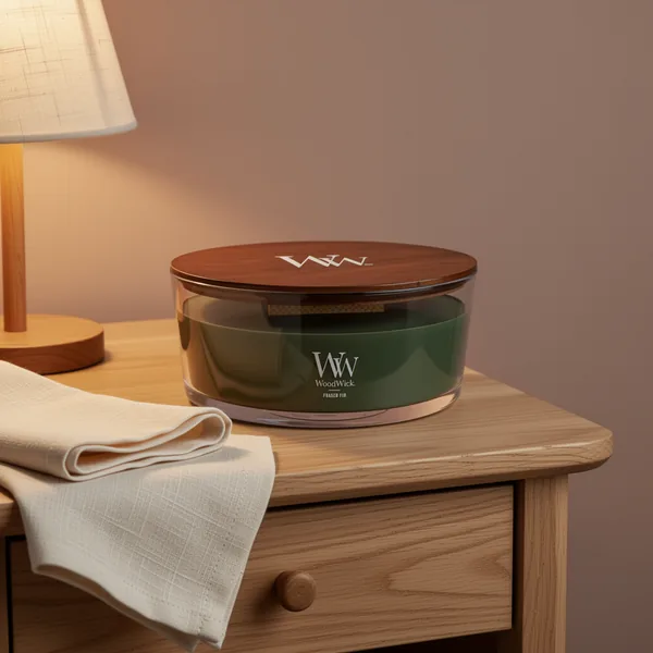 WoodWick Fraser Fir Scented Candle, 16 oz