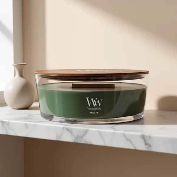 WoodWick Fraser Fir Scented Candle, 16 oz
