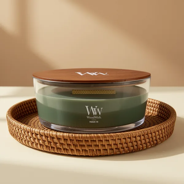 WoodWick Fraser Fir Scented Candle, 16 oz