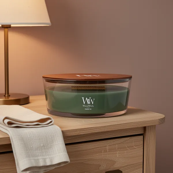 WoodWick Fraser Fir Scented Candle, 16 oz