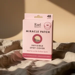 Rael Miracle Invisible Spot Cover Hydrocolloid Acne Pimple Patches, 48 Count