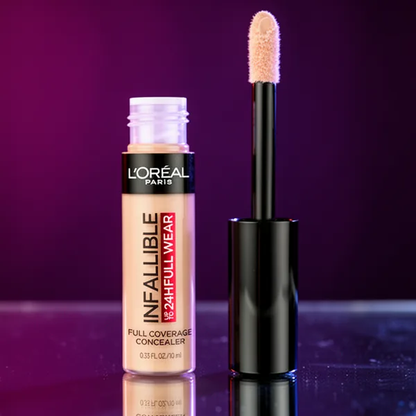 L'Oreal Paris Makeup Infallible Full Wear Waterproof Matte Concealer, 0.33 fl oz