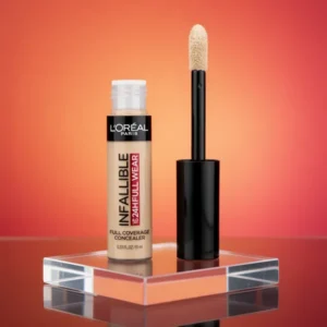 L'Oreal Paris Makeup Infallible Full Wear Waterproof Matte Concealer, 0.33 fl oz, Ivory