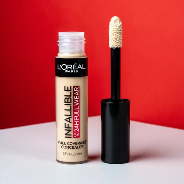 L'Oreal Paris Makeup Infallible Full Wear Waterproof Matte Concealer, 0.33 fl oz, Ivory