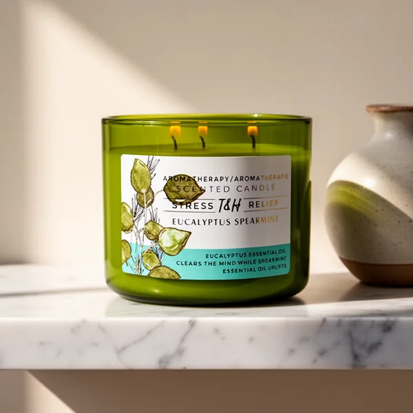 Eucalyptus Spearmint Scented Candle, 15.8 oz