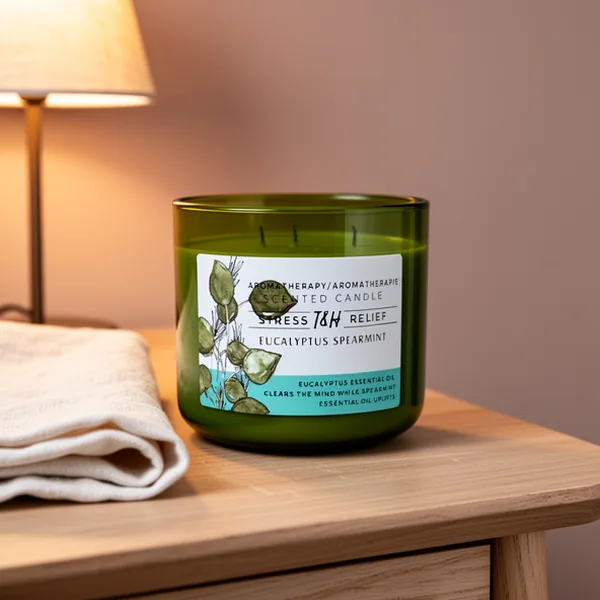 Eucalyptus Spearmint Scented Candle, 15.8 oz
