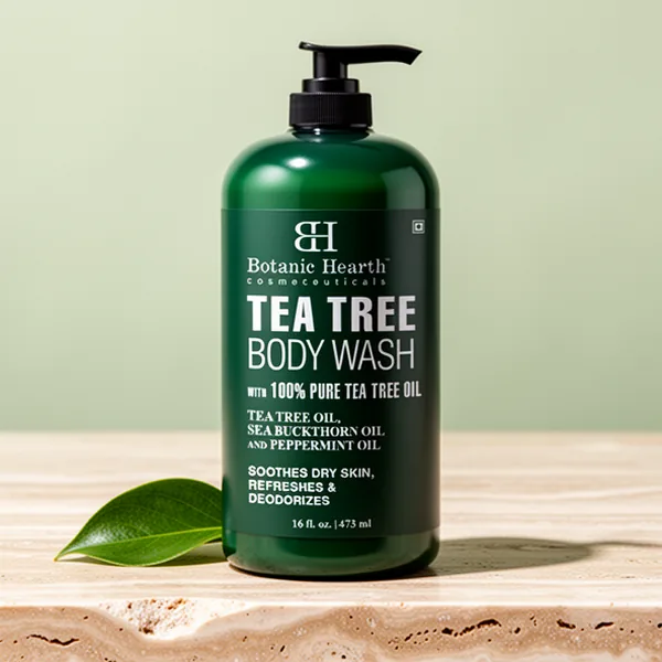 Botanic Hearth Tea Tree Body Wash, 16 fl oz