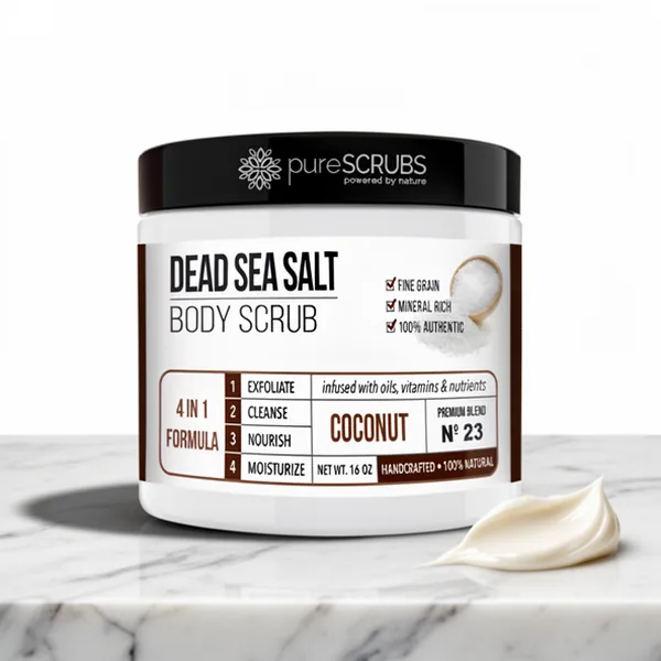 pureSCRUBS Premium Coconut Body Scrub