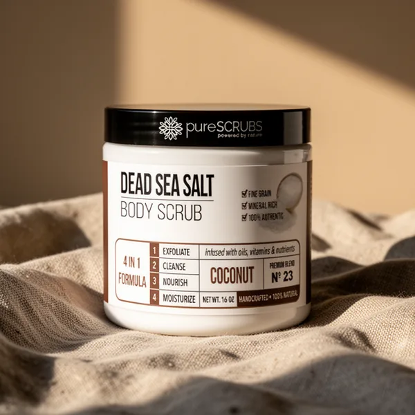 pureSCRUBS Premium Coconut Body Scrub