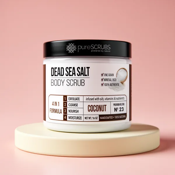 pureSCRUBS Premium Coconut Body Scrub