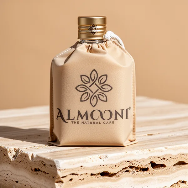 ALMOONI Natural Loofah, 3 Count