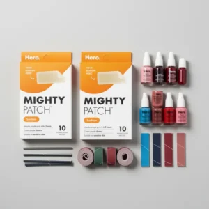Hero Cosmetics Mighty Patch Surface Large Acne Pimple Patches, 10 Count