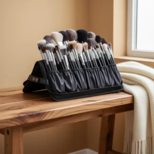 Rownyeon Professional Makeup Brushes Organizer Bag