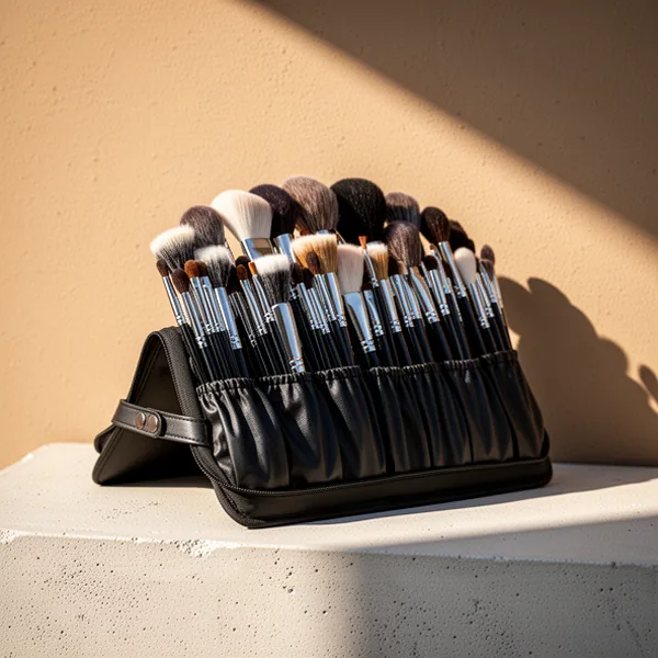 Rownyeon Professional Makeup Brushes Organizer Bag
