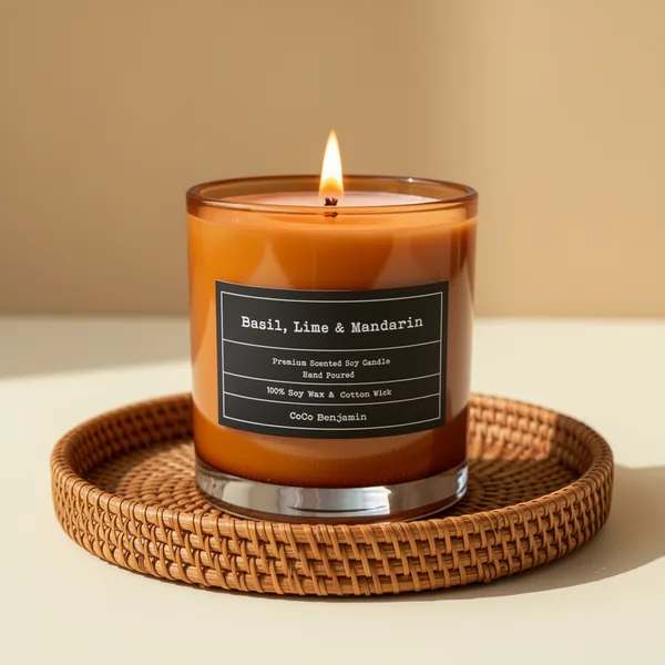 CoCo Benjamin Soy Wax Candle