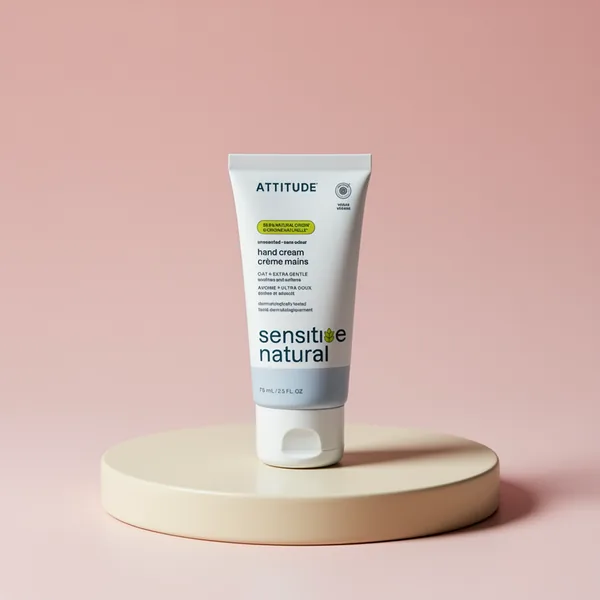 ATTITUDE Hand Cream for Sensitive Skin, 2.5 fl oz