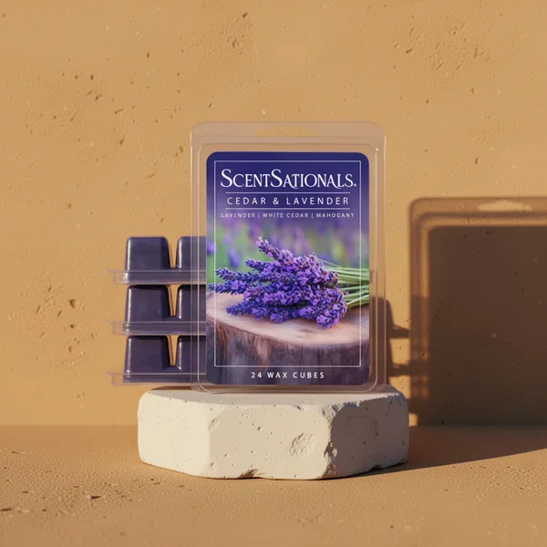 ScentSationals Cedar & Lavender Scented Wax Melts, 10 oz