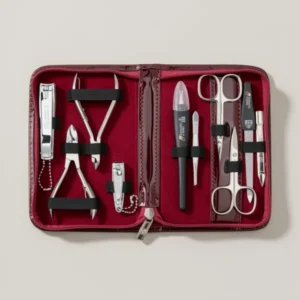 3 Swords Germany Brand Quality Manicure Pedicure Grooming Kit, 10 Pieces