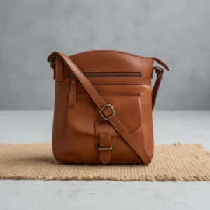 Genuine Leather Crossbody Bag for Women