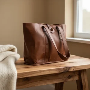 Genuine Leather Tote Bag