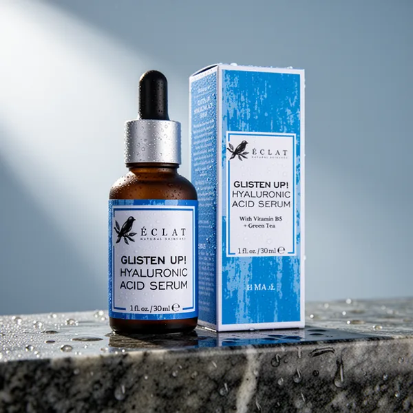 Eclat Skincare Hydrating Hyaluronic Acid Serum for Face, 1 fl oz