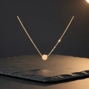 Gold-Tone Simple Necklaces for Women