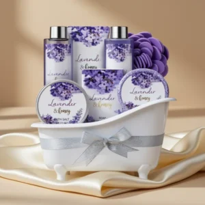 Bath and Body Gift Set, 8 Pieces
