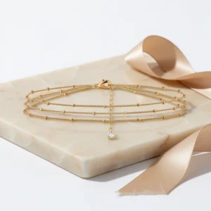 MEVECCO Dainty Chain Bracelets for Women
