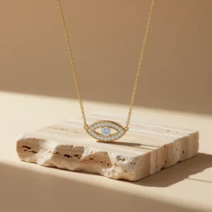 MEVECCO Evil Eye Necklaces for Women