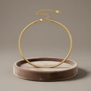 PROSTEEL 3mm/5mm Herringbone Choker Necklace for Women
