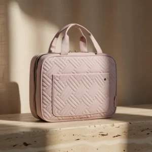 BAGSMART Toiletry Bag, Baby Pink