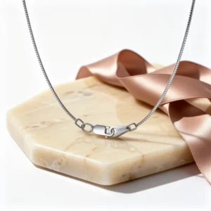 Jewlpire 18K Gold Plated 925 Sterling Silver Chain Necklace for Women