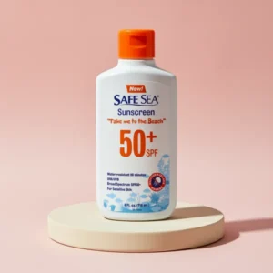 Safe Sea Jellyfish Sting-Blocking SPF 50+ Sunscreen, 4.0 oz