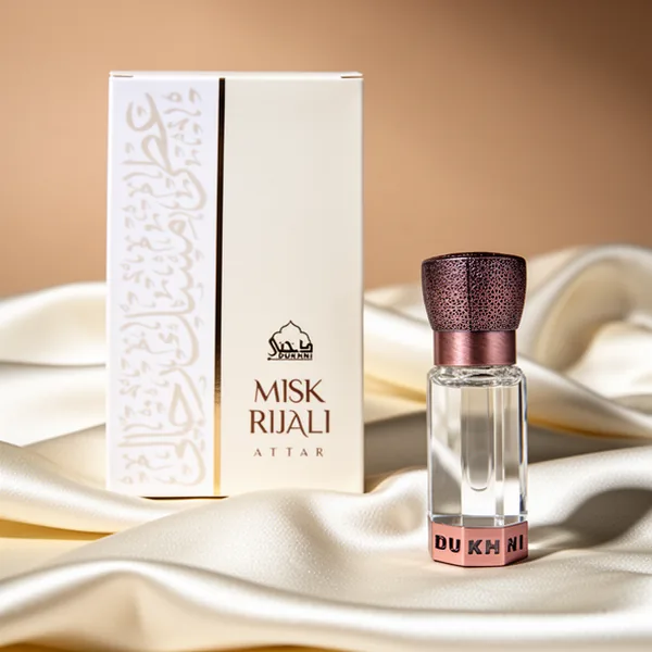 Dukhni Misk Rijali Attar Oil Musk Perfume Oil, 6 ml