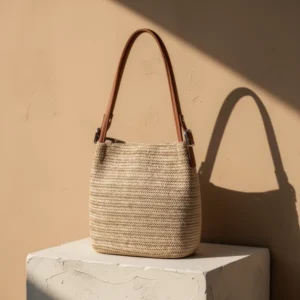 Aphoraeny Straw Beach Bag