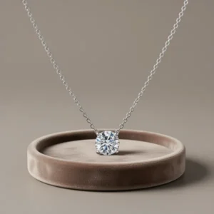 S.Leaf Gold-Tone Necklace for Women