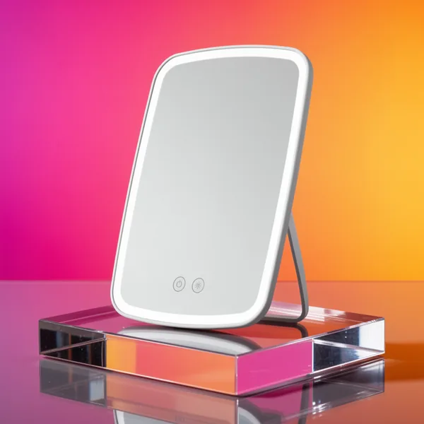 NEZZOE Portable Lighted Makeup Mirror